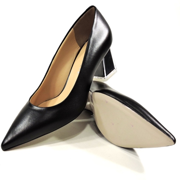 WOMEN'S LEATHER FASHION PAMPS - Picture 7 of 8